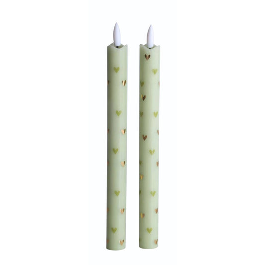 Green Hearts LED-lyssett