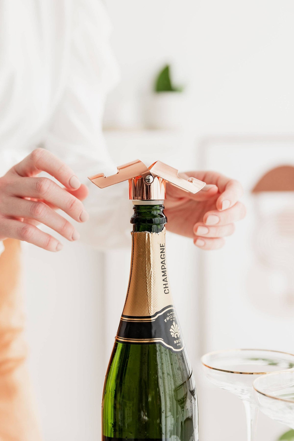 Champagne Stopper Rose