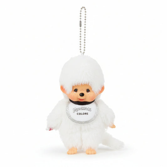 Monchhichi White Plush Mascot