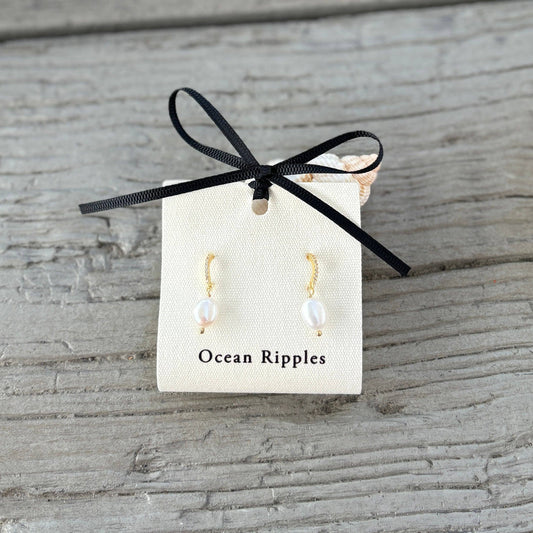 Water Pearl Vintage Øreringer