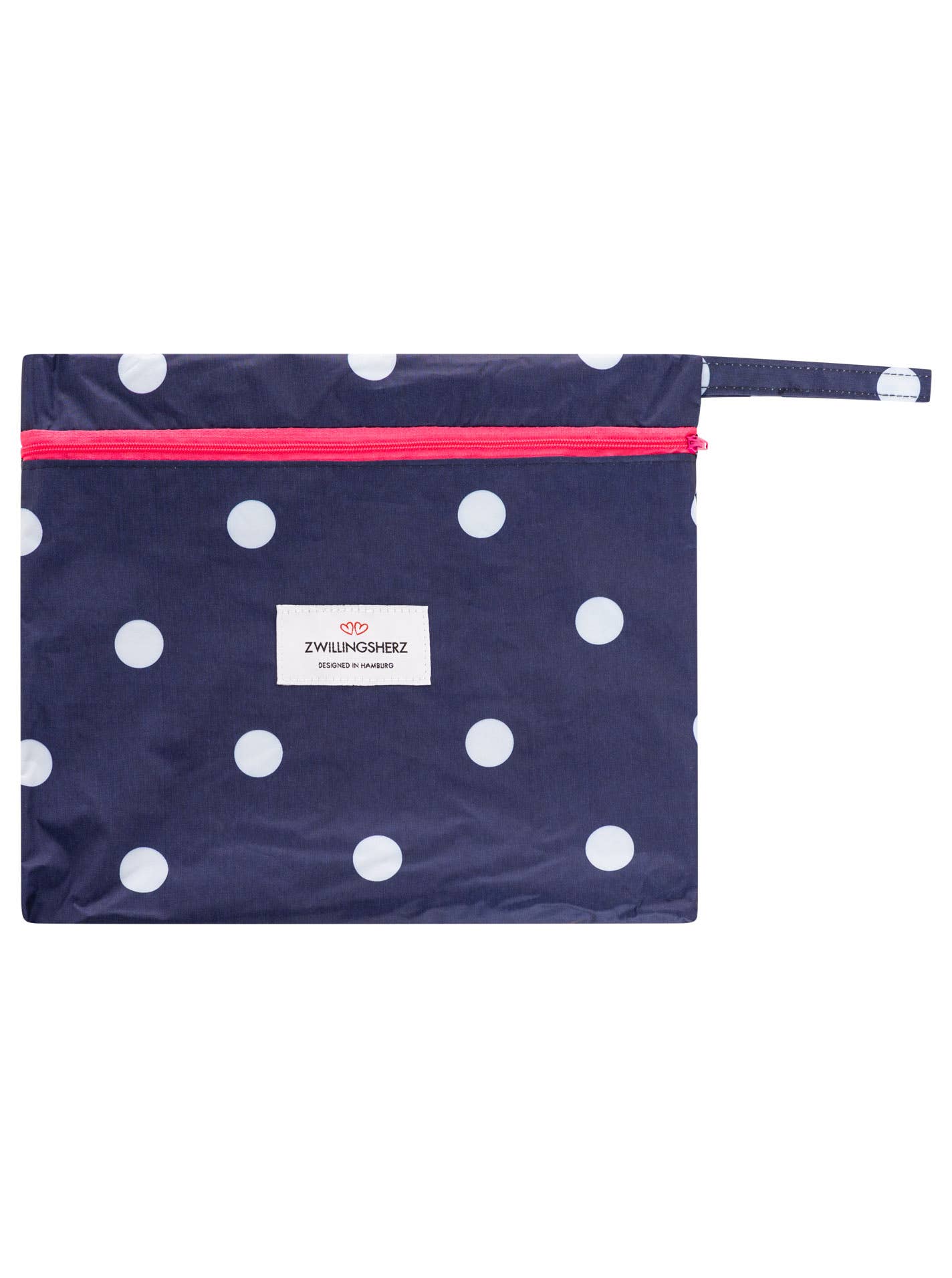 Dots Blue Regnjakke