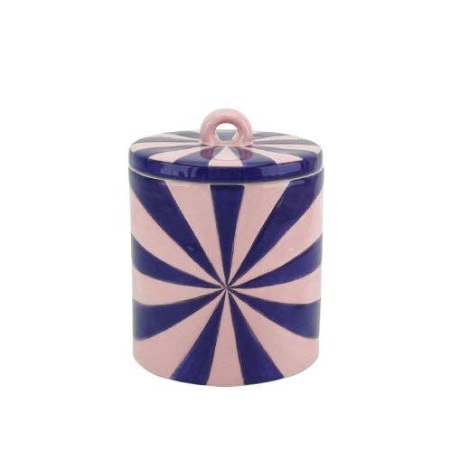Swirl Blue Krukke