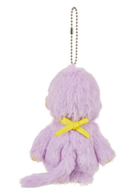 Monchhichi Purple Plush Mascot