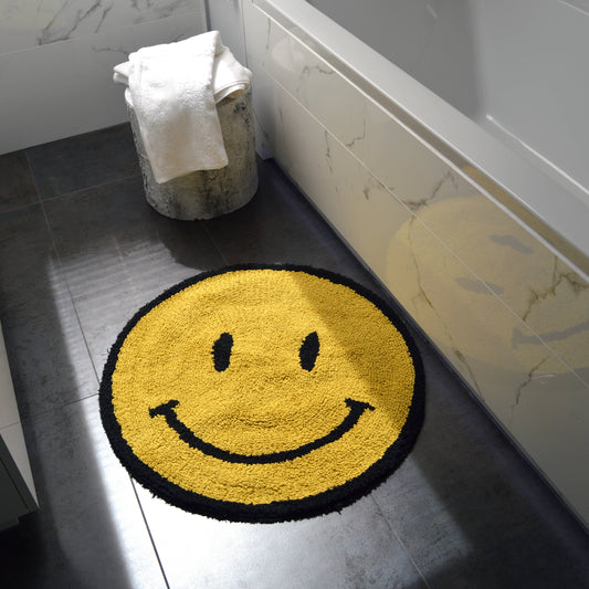 Smiley Badematte