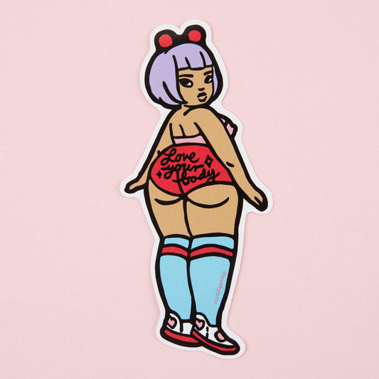 Love Your Body Klistremerke