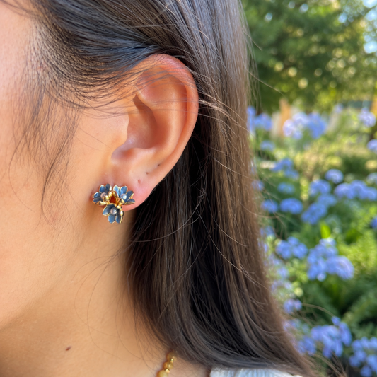 Bluebell Pearl Bloom Øredobber