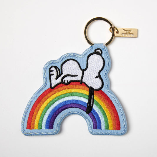 Snoopy Rainbow Nøkkelring