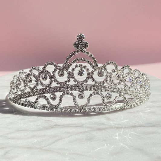 Curved Crystal Tiara