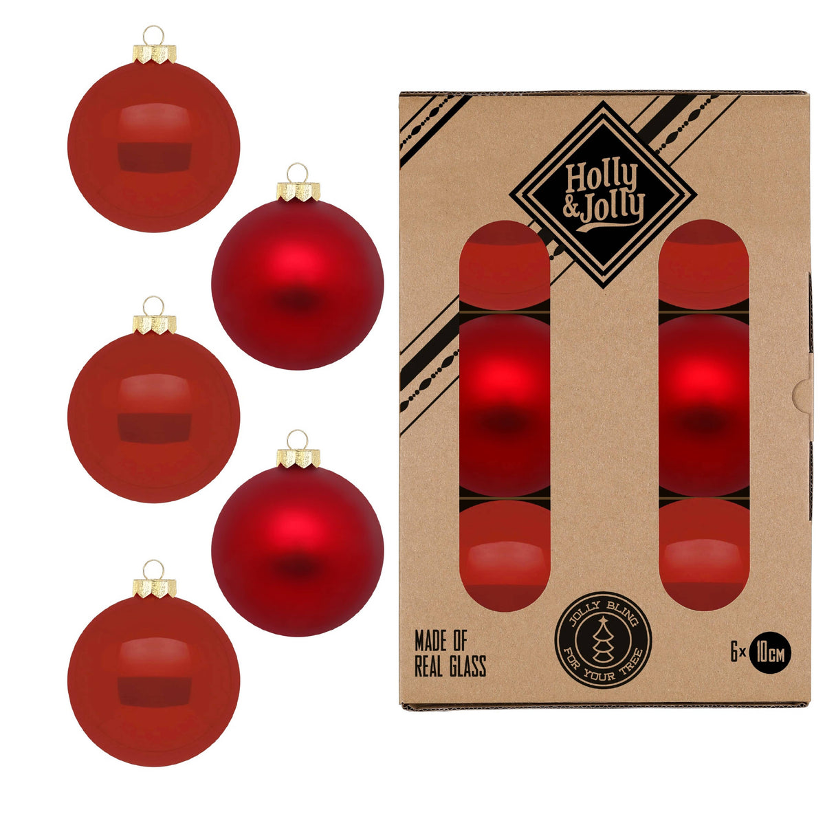 Glasskuler Classic Chianti 10 cm