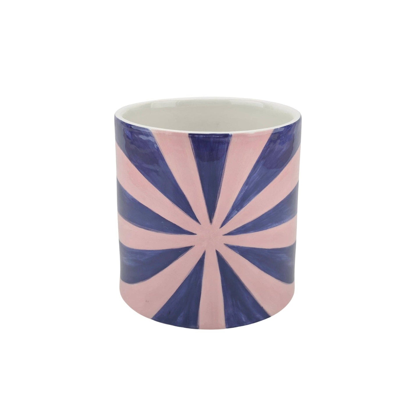Swirl Blue Krukke