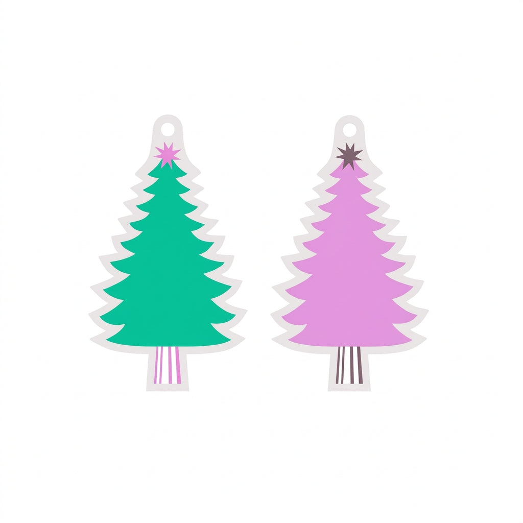 X‑Mas Trees Gavelapper 6 pk