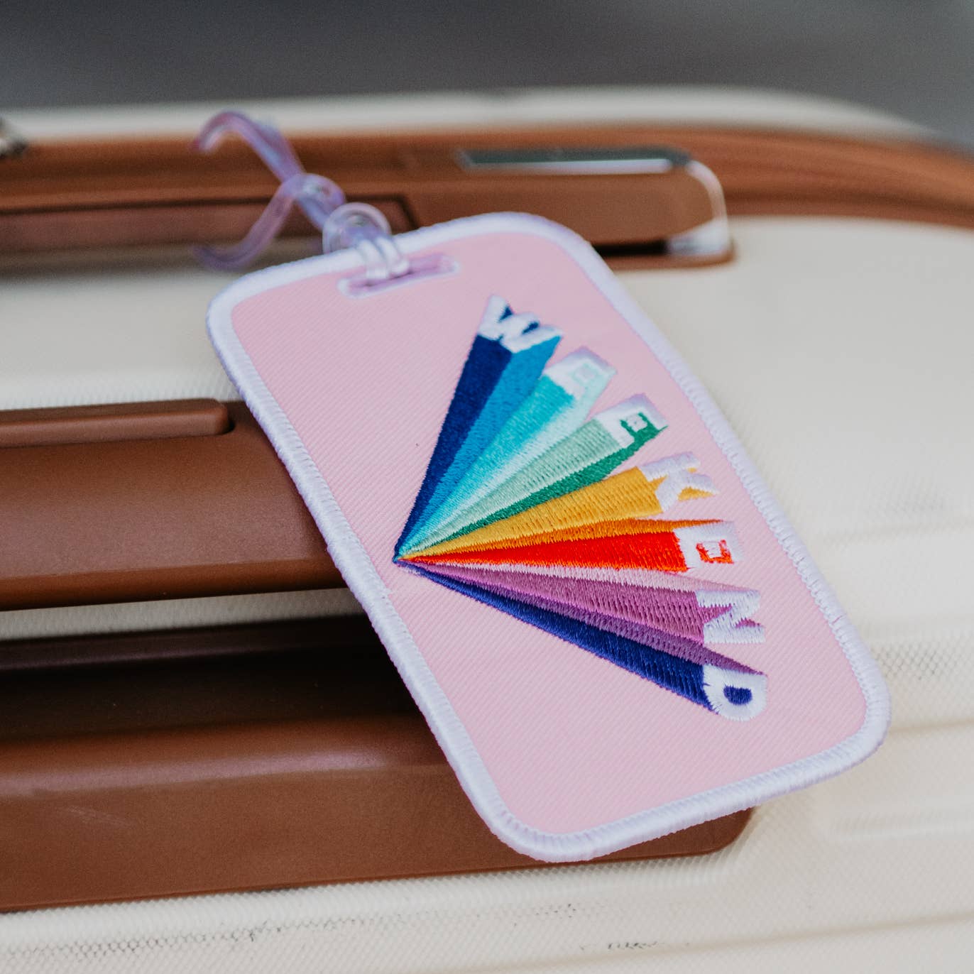Weekend Rainbow Bagasjemerke