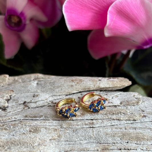 Leaf Huggie Øredobber