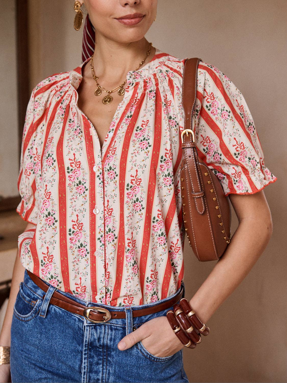 Valerian Bluse