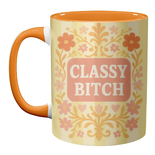 Classy Bitch Floral Kopp