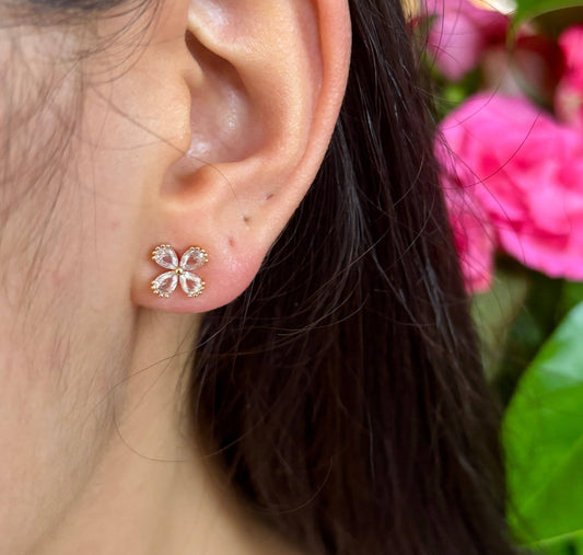 Clover Stud Øredobber