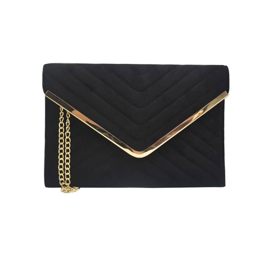 Penny Gold Clutch