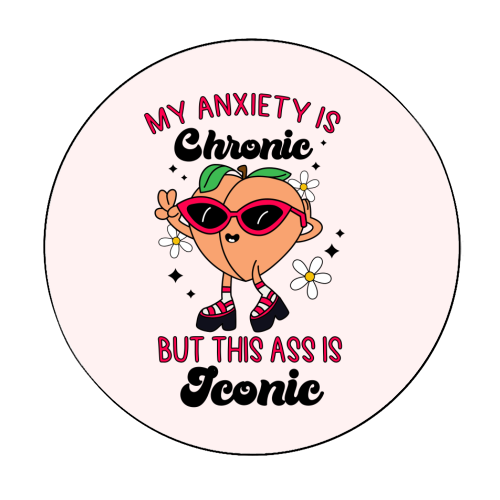 My Anxiety Klistremerke