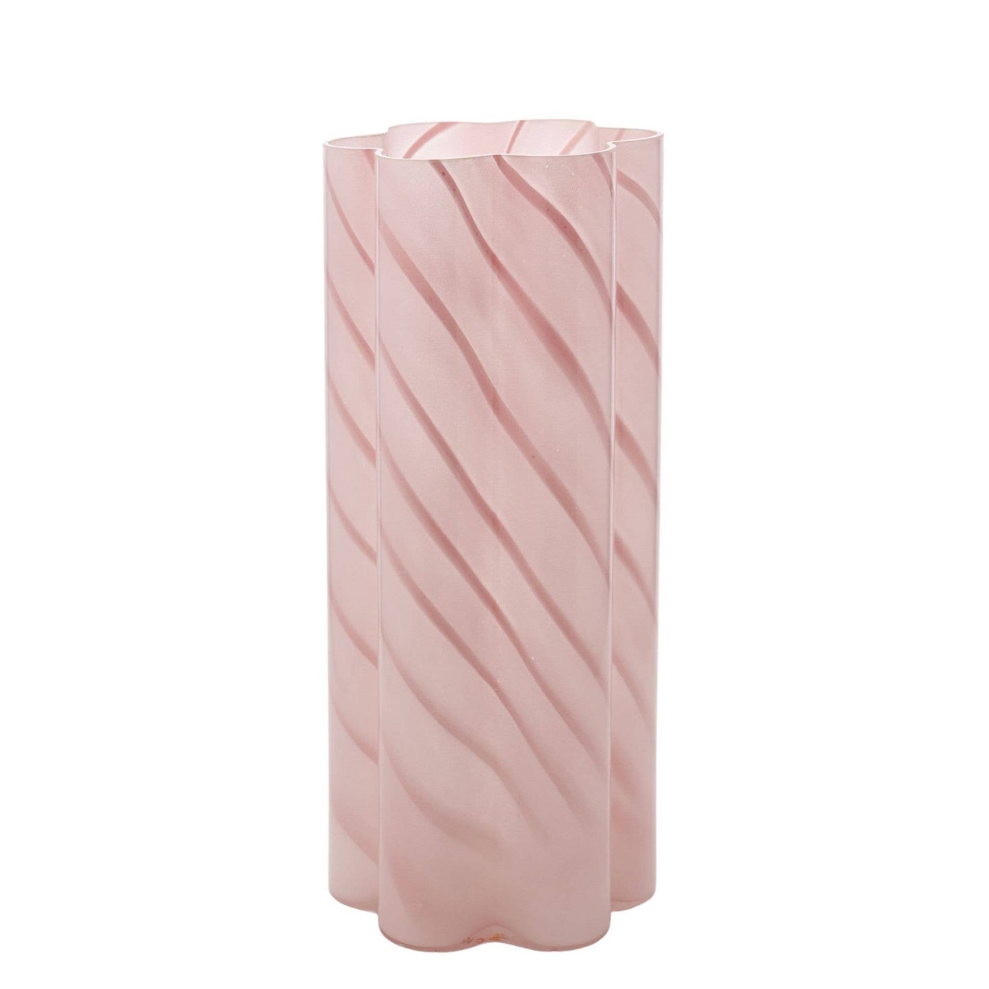 Pink Swirl Vase