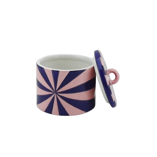 Swirl Blue Krukke