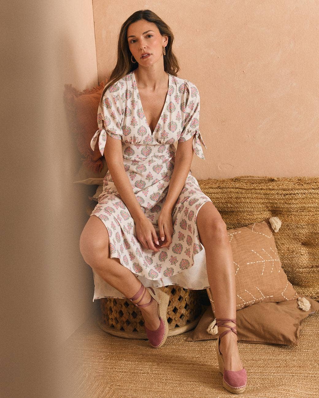 Geometric Caridad Kjole