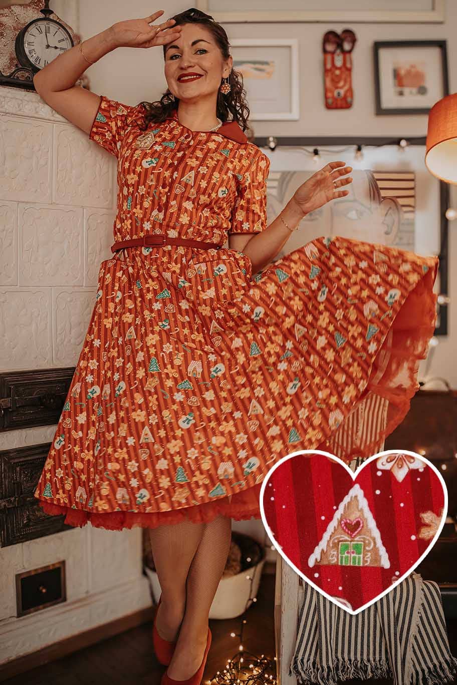Gingerbread Cookie Kjole