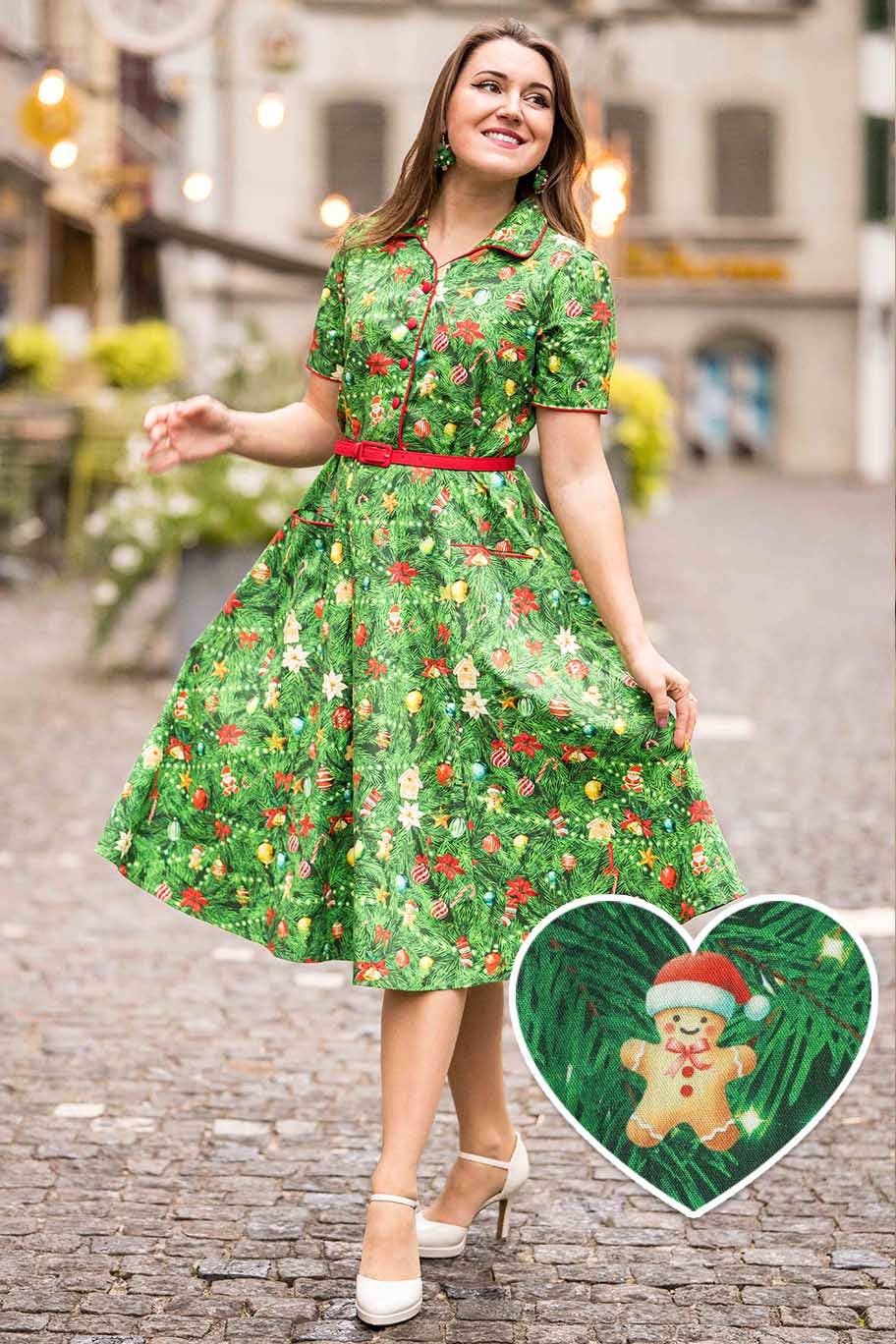 Christmas Tree Kjole