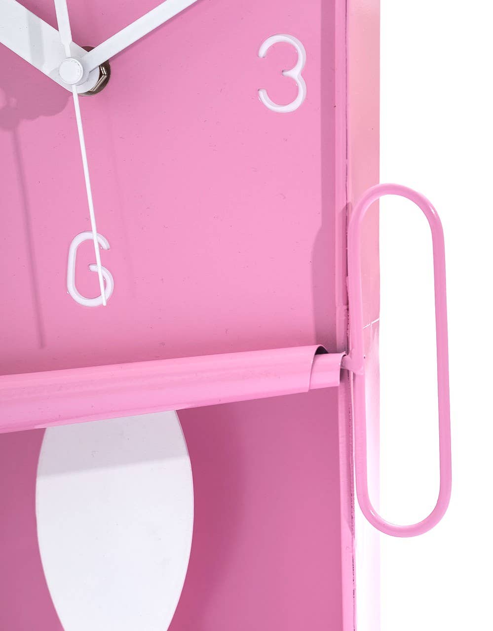 Pink Sardine Wall Clock