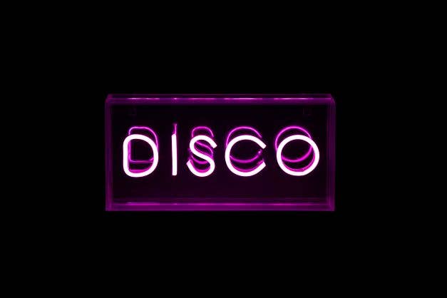 Neonskilt Disco
