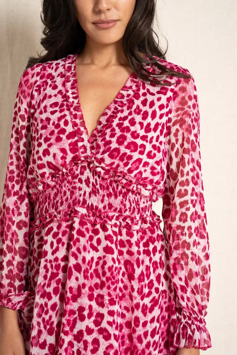 Leopard Kjole