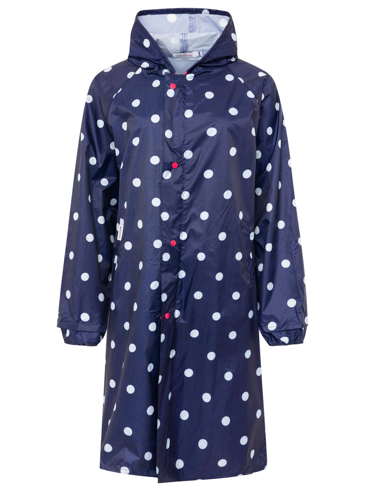 Dots Blue Regnjakke