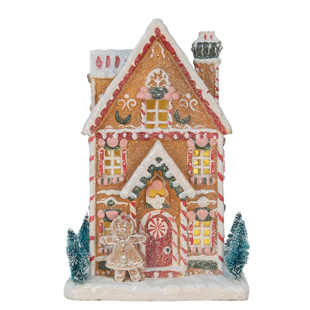 Brown Gingerbread house