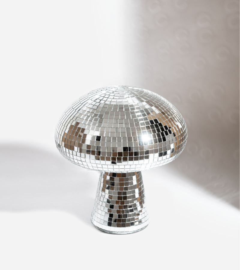 Disco mushroom lampe