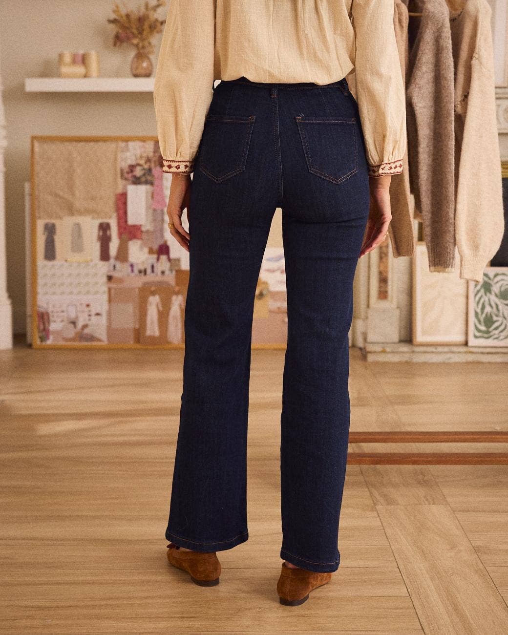 Cowboy Buttons Jeans