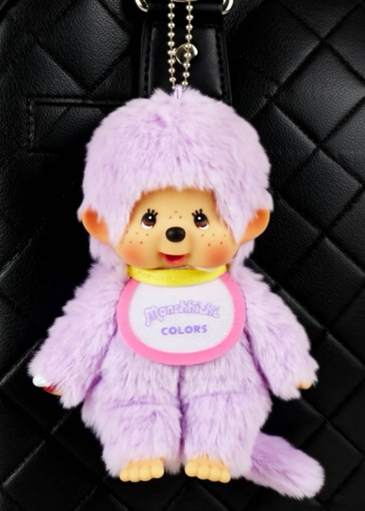 Monchhichi Purple Plush Mascot