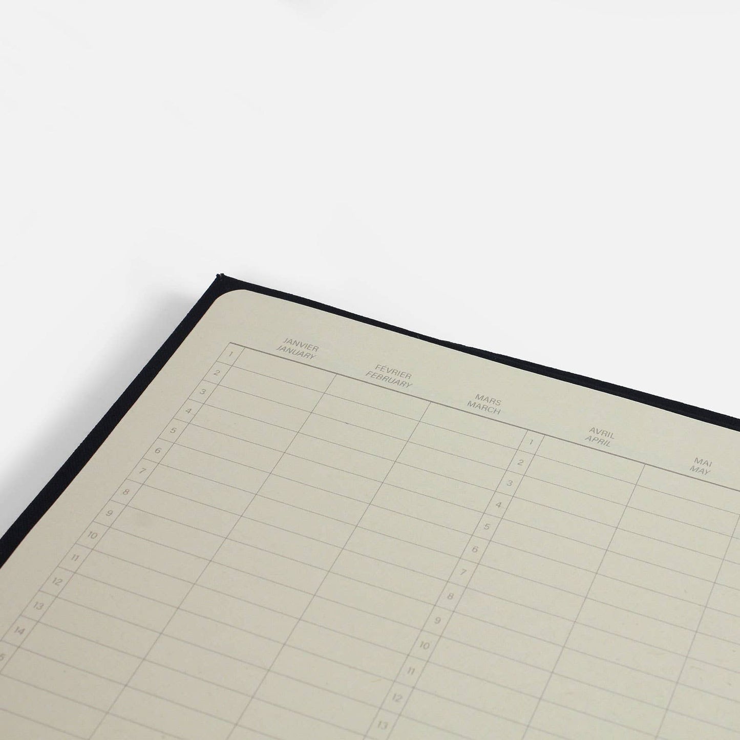 Canvas Notatbok Svart