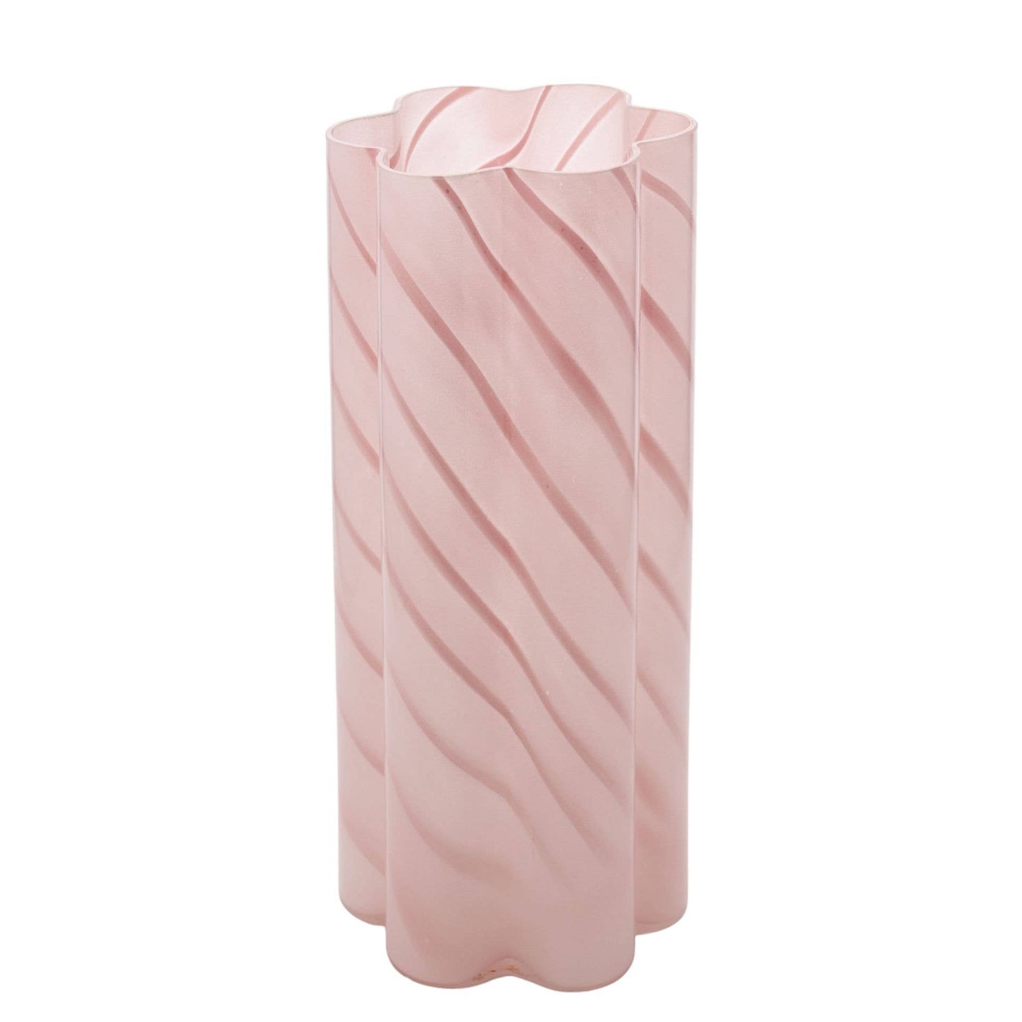 Pink Swirl Vase