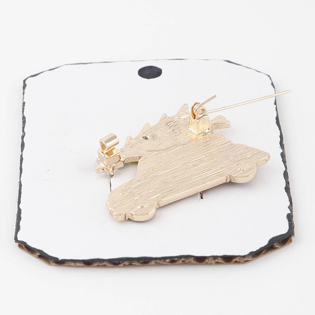 Time for Christmas Brosje