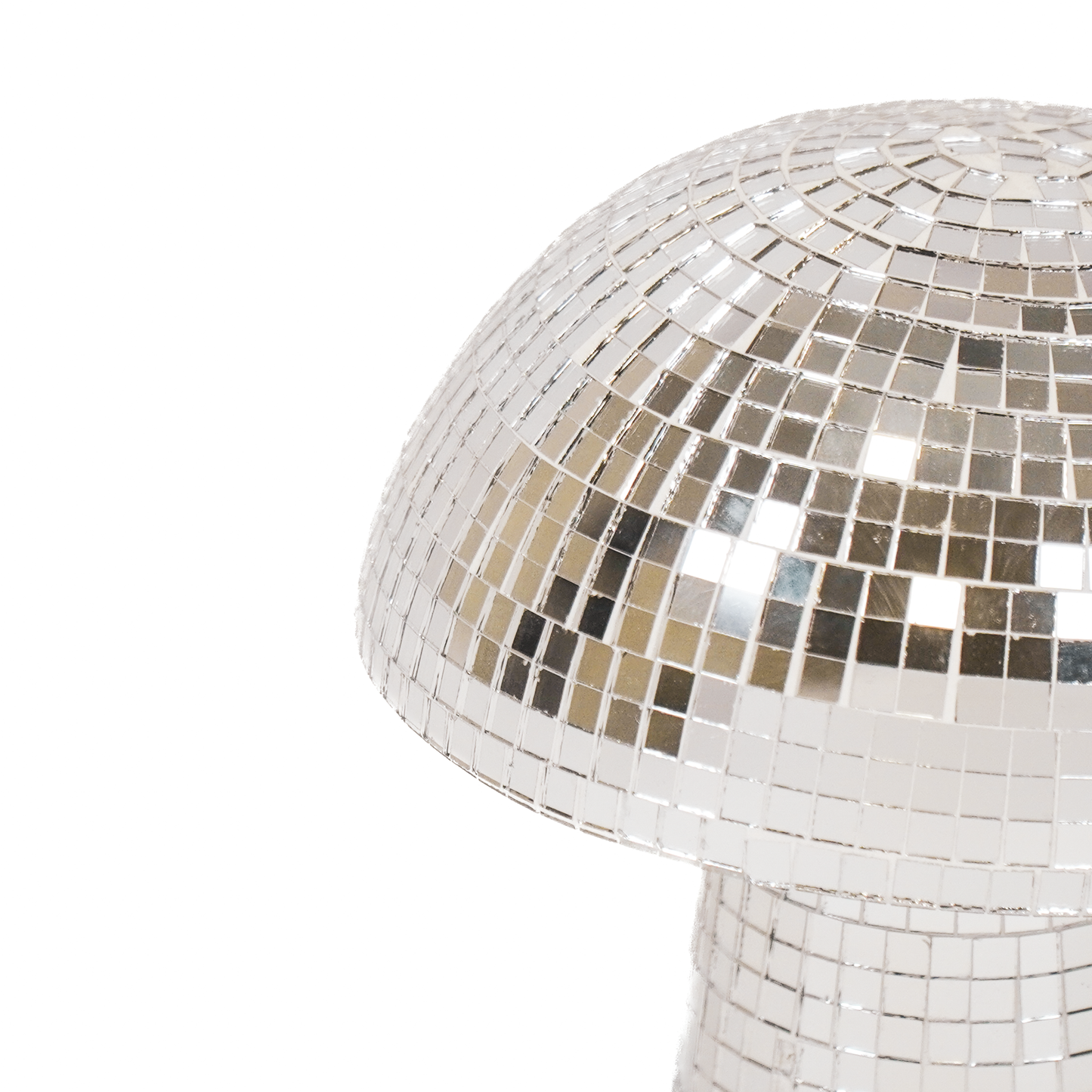 Disco Mushroom Silver