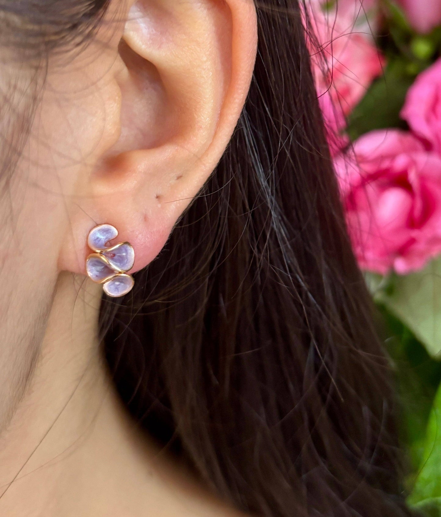 Petal Cluster Øredobber