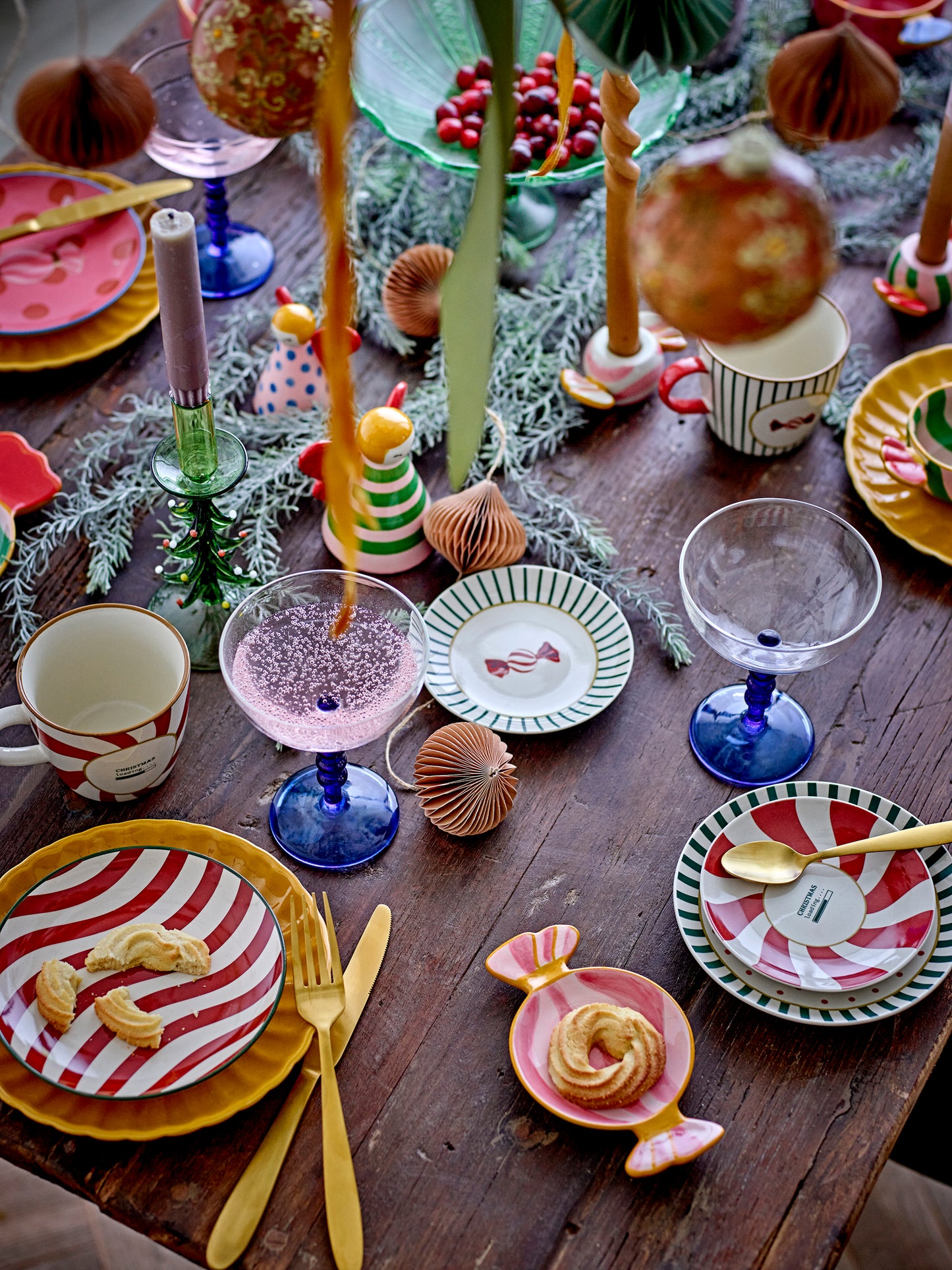 Caramella Serveringsfat Rosa Small