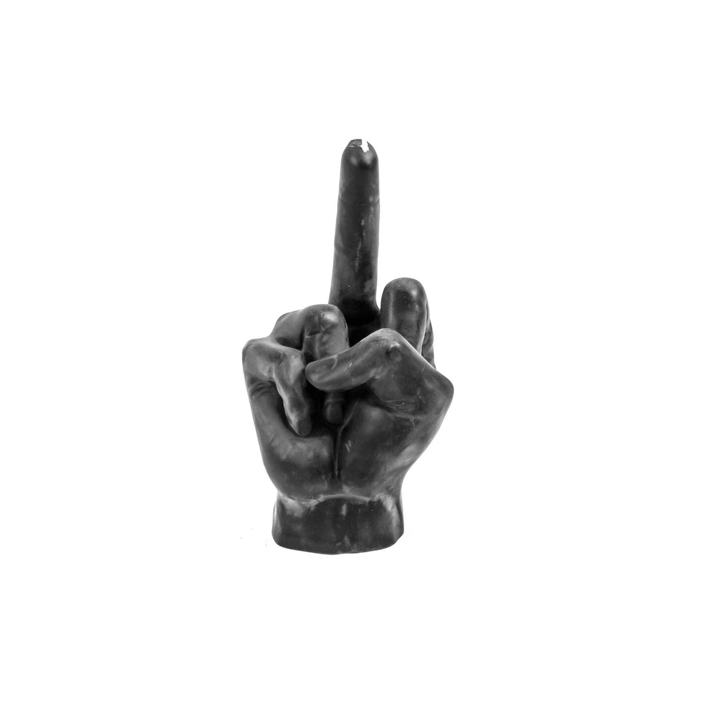 Middle Finger Lys Svart