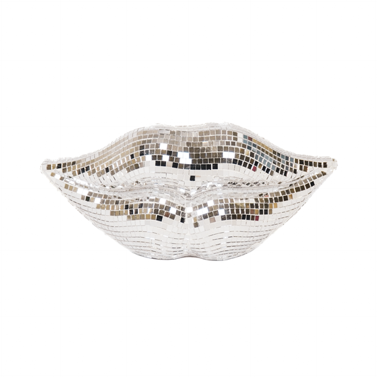 Disco Lips Silver