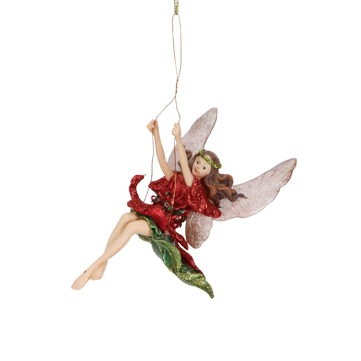 Fairy On Swing Ornament