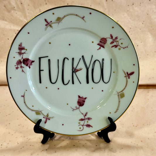 Fuck You Tallerken