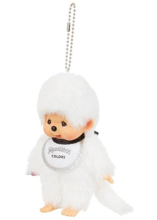 Monchhichi White Plush Mascot