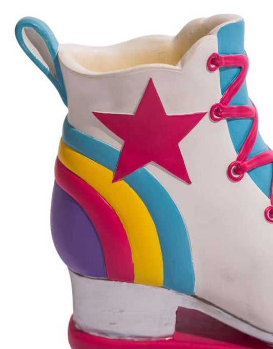 Retro Roller Skate Vase