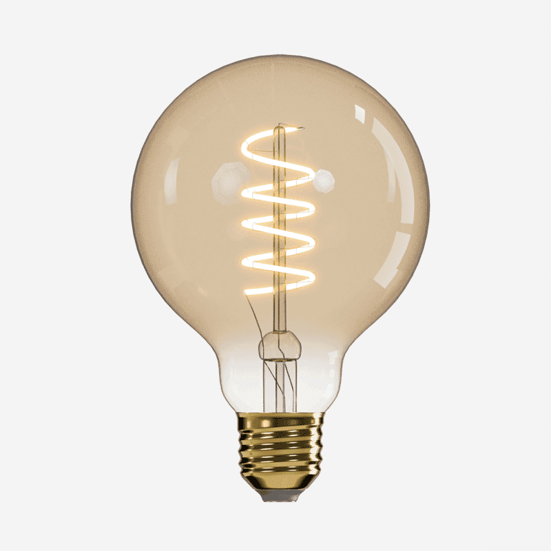 Spiral filament Lyspære