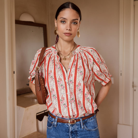 Valerian Bluse