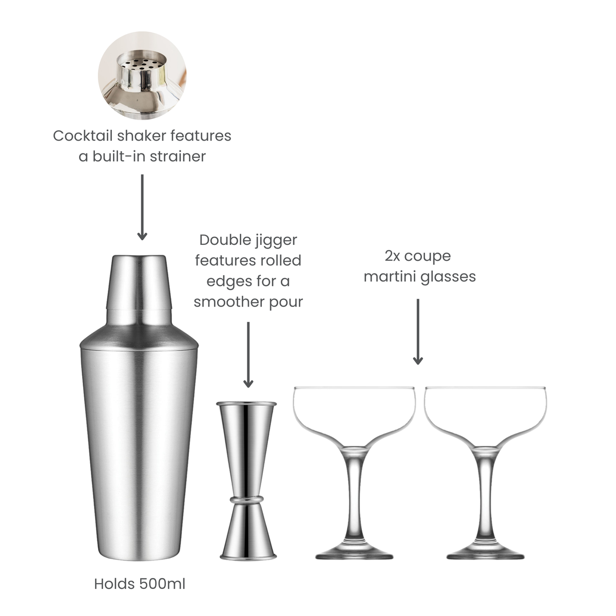 Espresso Martini Cocktail Set